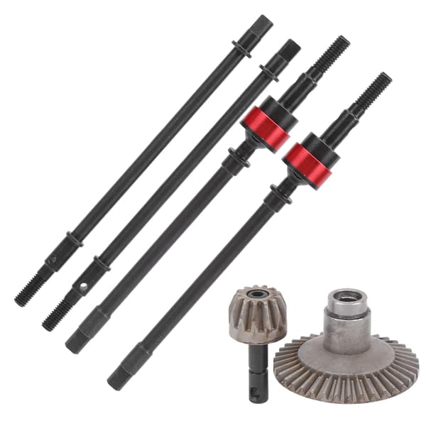 Forreste bageste drivaksel med gearudskiftningsdele egnet til Axial SCX10 1. generation