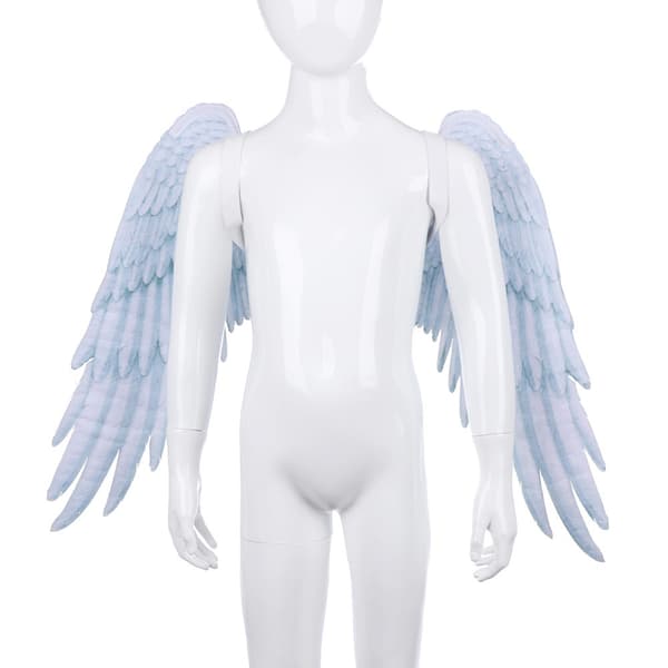Halloween 3D Engel Fe Kostume Halloween Fest Karneval Cosplay til Børn