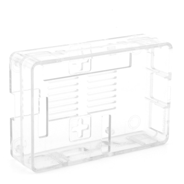 Frostet transparent beskyttende etui cover boks tilbehør passer til Raspberry Pi 3B 3B+