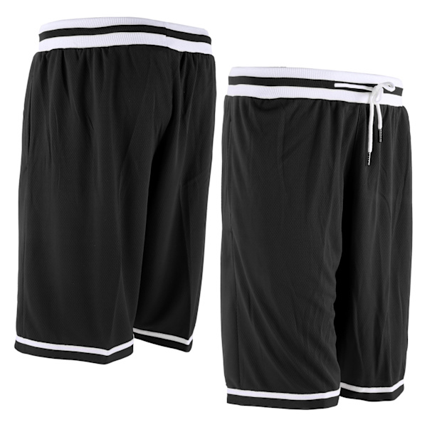 Hurtigtørrende Sports Shorts Sommer Løb Træning Træning Åndbare Shorts med StribeXXXXL