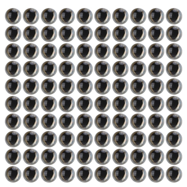 Fiskeri lokkeøje Epoxy Drop Plastic 3D realistiske fiskeøjne til at lave fiskeagn 5 mm