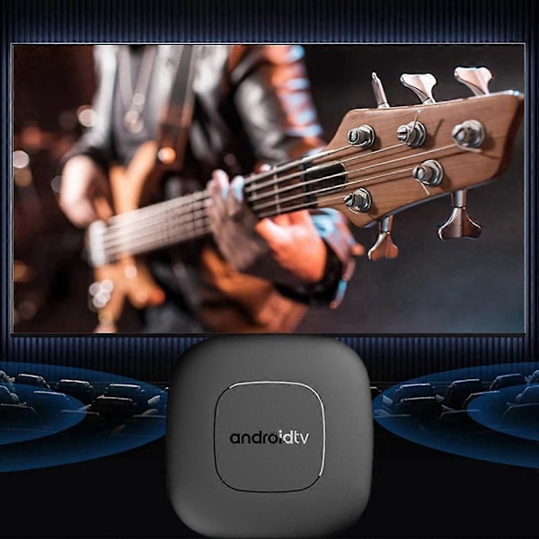 Mortal T1 TV Box ROM 2.4G&5G Wifi Kotiteatteri Mediasoitin 2GB&8GB