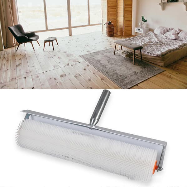 Floor Roller Spiked Leveling Roller Leveling Tool for Bubble Removal and Surface Leveling Indoor and Outdoor Projects Style A