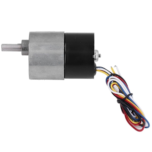 Växelmotor Hastighetsreducerande Borstlös D-axel Lågt Ljud CW CCW Rotation Växelmotor DC12V45RPM