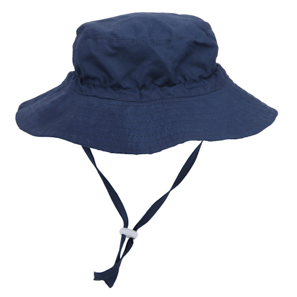 Lasten ämpärihattu Unisex Vauva Poika Tyttö Ulkona Säädettävä Rantahattu Ämpärihattu Tummanvihreä S