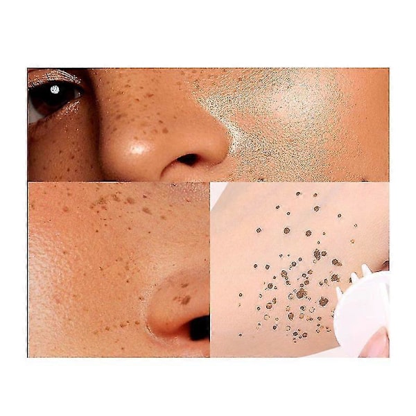 Vattentät Flytande Fräknar Stämpel Air Cushion Penna för Naturlig Fräknarsminkning