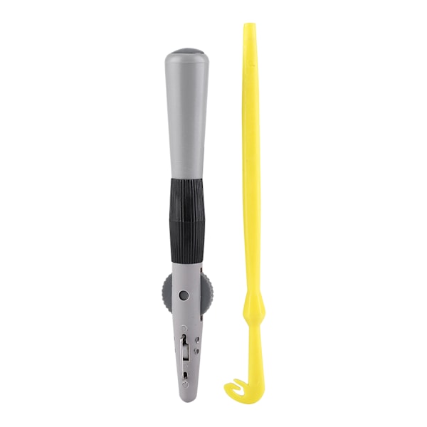 Manuell fiskekrok Tier Line Tying Tool med Sub line Single Hook Fast Knot Tyer Tools