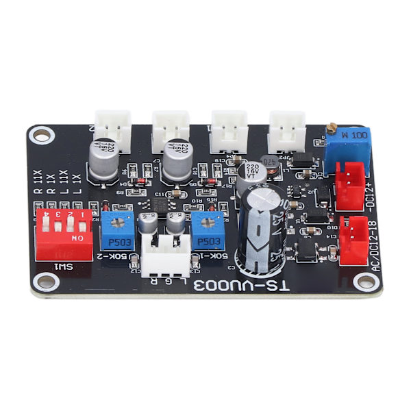 TS VU003 VU-meter driverkort justerbart VU-meter driverpanel baggrundsbelysning drivermodul DB effektforstærker 100mA