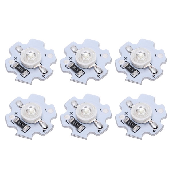 25 stk. 5V LED-chips 200LM 3W LED-pæreperler med høj effekt til DIY-belysningsarmaturer Blåt lys 455-460NM