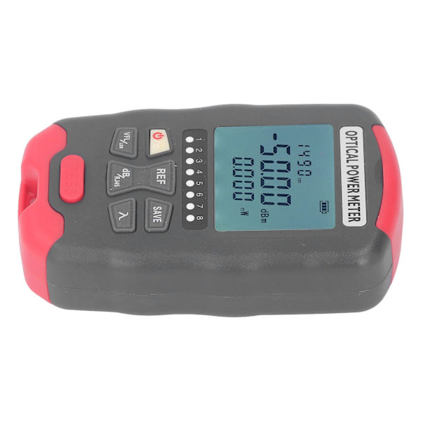 Optisk fiber effektmåler 3 i 1 optisk effekttester 15KM visuel fejlfinder RJ45 netværkstester med LED-lys -50 til +26dBm