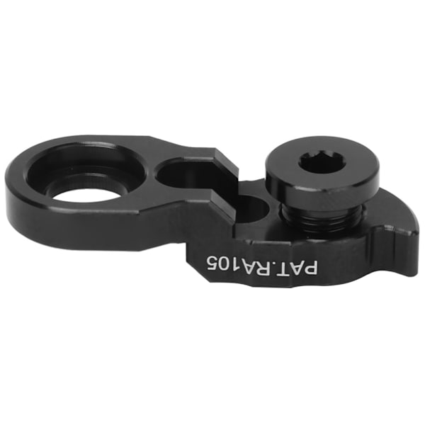 RISK polkupyörän takavaihtajan ripustimen jatkopyörän rungon hännän koukun jatke 34T-52TBlack