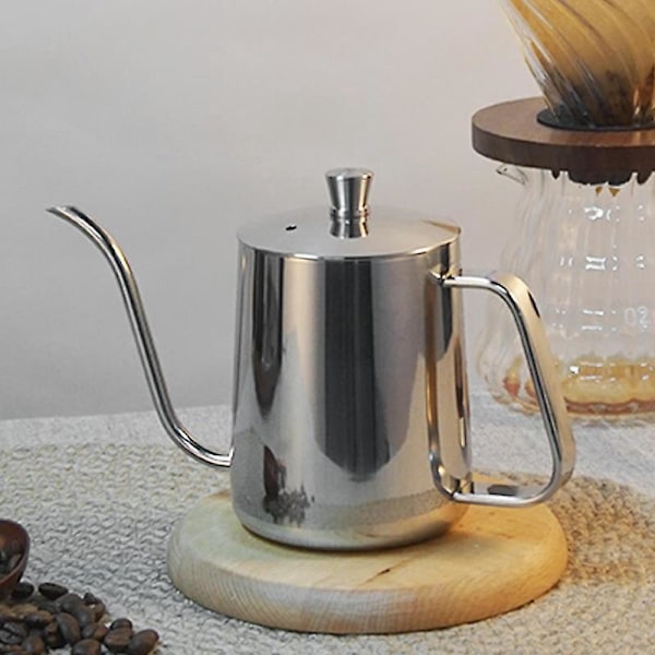 Kaffekanna i rostfritt stål med svanhals - 350 ml