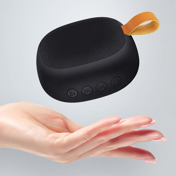 Sports BT Speaker Subwoofer Batteridrevet Bærbar Outdoor Mini Sports BT Speaker med batteri for Outdoor Black