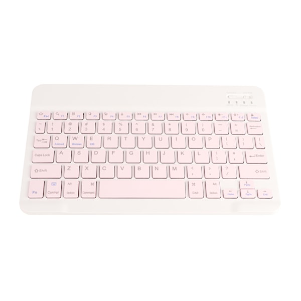 Langaton Bluetooth -näppäimistö Laajennettu vedenpitävä langaton näppäimistö 11 tuuman tablet case Lenovo Xiaoxin P11 -tietokoneelle Lenovo TB J606F Pink