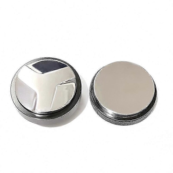 51/53/58mm 2-i-1 Dubbelhuvud Halkfri Kaffepulverfördelare Nivellerare Tamper TA 51mm