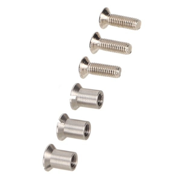 3 stk Trident skruesæt Universal 10,5 tommer X 1/4 tommer NAB Hub Optagehjulsskruesæt til 3M til RMGI til TEAC til Ampex