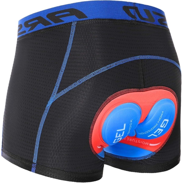 Mountain Cycling Shorts för män med snabbtorkande 5D gel vadderade underkläder