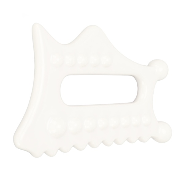 Ansiktsbehandling Gua Sha Tool Män Kvinnor Keramik Lymfdränage Triggerpunkt Skrapande Massage Verktyg för Armar Ben