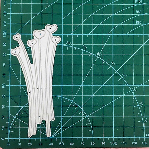 Månset Skärande Stansar + Blomset Skärande Stansar + Julset Stansar Präglingsstencil Mall DIY Papperskonst