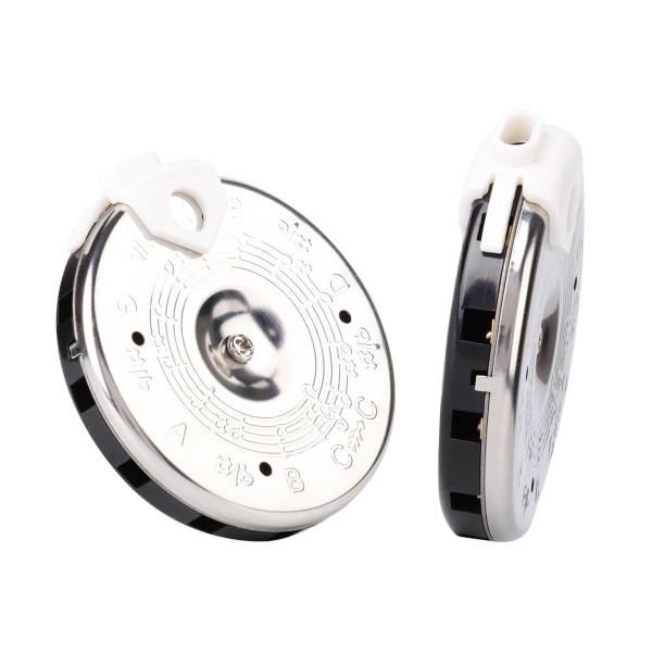 Sensitive Chromatic 13 Pitch Pipe Tuner C-C Tuning Tool med etui Instrumenttilbehør
