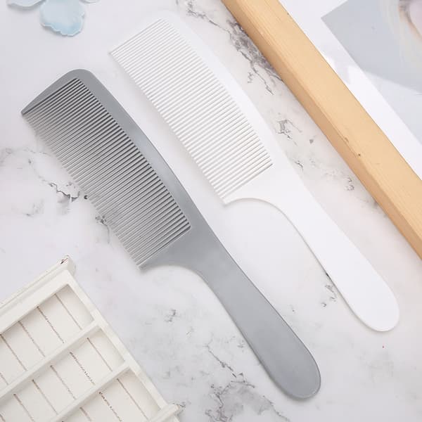 Buet Barber Clipper Comb Salon Barber Hårklipp Styling Flat Top Comb for Menn
