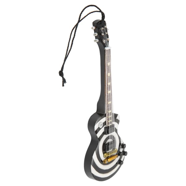 Gitarrmodell Utsökt Utseende Fina Detaljer Lind Miniatyrgitarr för Heminredning Presentgivning
