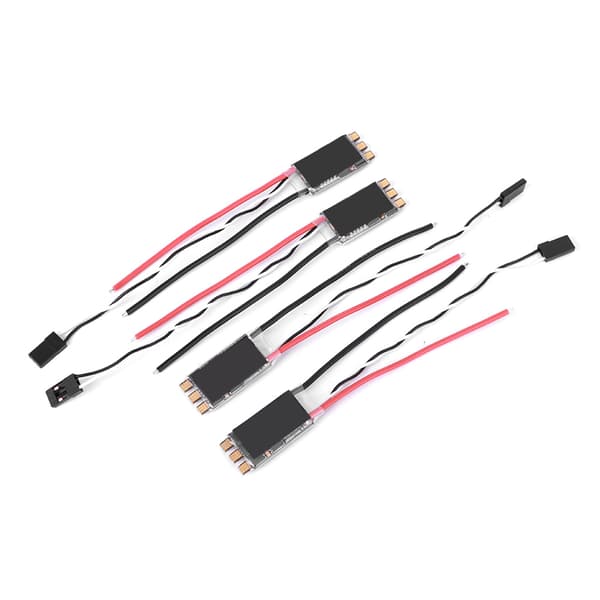 4kpl 30AS ESC 2-6S harjaton ESC päivitysosat FPV Multicopter Quadcopterille (musta)