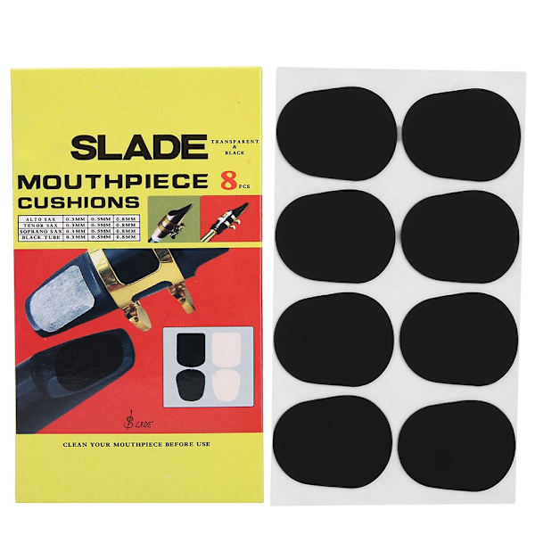 Baryton Saksofon Munnstykke Puter Pads (0.8MM)