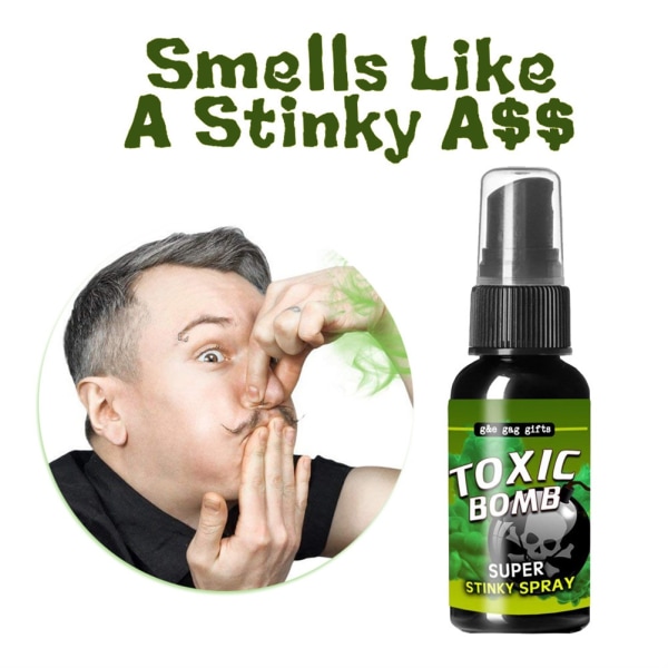 30 ml Super Fart Spray Stinky Gas Mist Roman Smelly Joke Spray Party Triks Leker