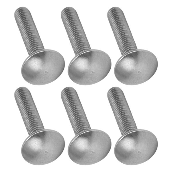 30 kpl M8x1.25 ruuvipulttia A2 ruostumaton teräs kuppi neliö karkea kierre vaunupultit DIN603M8x40