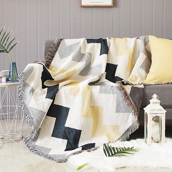 Sohvapeitto Koristeellinen Tuolinpäällinen Kaunis Sohvalle, Sängylle, Retkipeitto, Matka (160 x 220 CM)