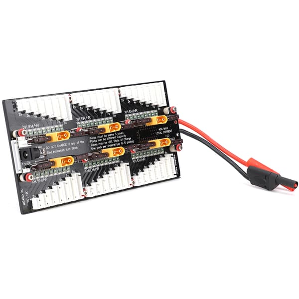 40A PL8 PL6 MPA ladeplade til 2S 3S 4S 5S 6S 7S 8S batterier oplader sort