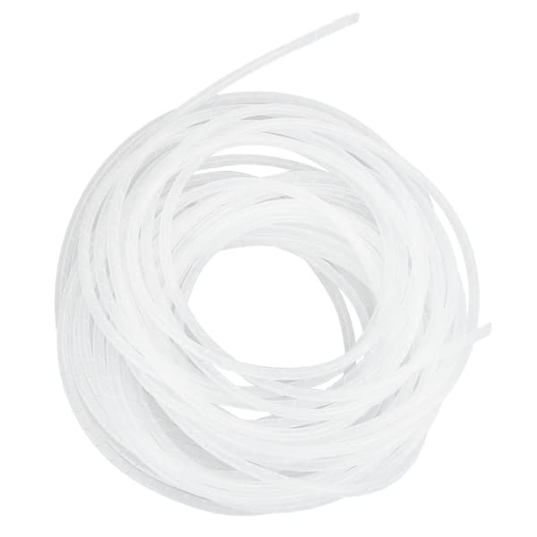 Spiralkabelhölje Sladdskydd Flexibel Kabelorganiserare Hållare Hantering Vit Φ6‑13 meter