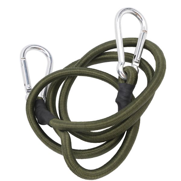120 cm elastiske reb med kroge, kraftige stropper, elastiske gummireb til camping og fiskeri