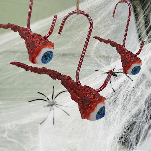 Halloween Silmämunat Karmivat Väärennetyt Silmämunat Ontto Silmämunat Koukulla 2kpl