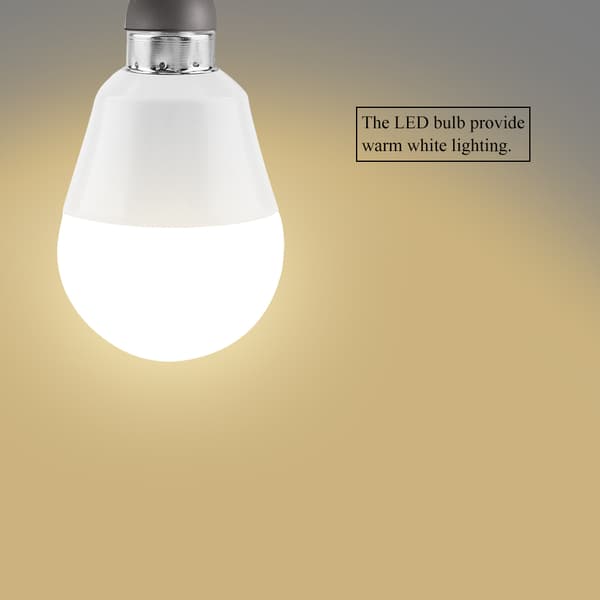 6 stk. E12 5W LED-pære varmt hvidt lys kandelaber dagslys AC85V-265V