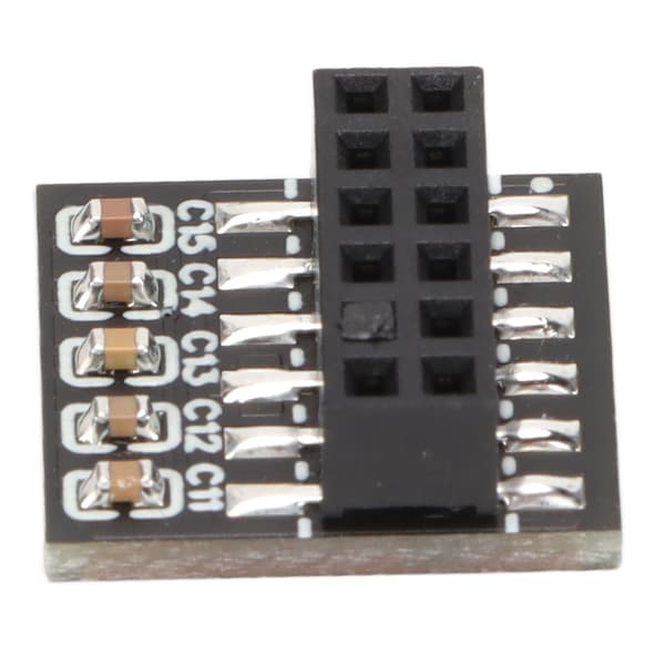 TPM 2.0 Modul 12Pin LPC TPM 2.0 Krypteringssikkerhedsmodul Meget holdbart 12Pin TPM2.0 Modul til Windows til GIGABYTE