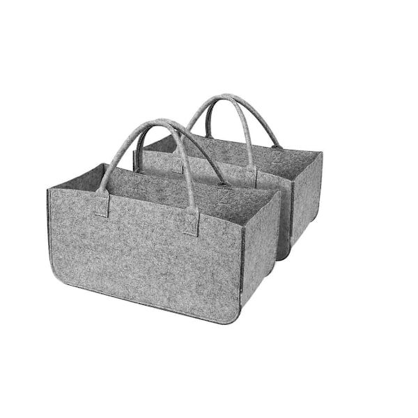 Firewood Storage Organizer Bundle - Gray Handbag