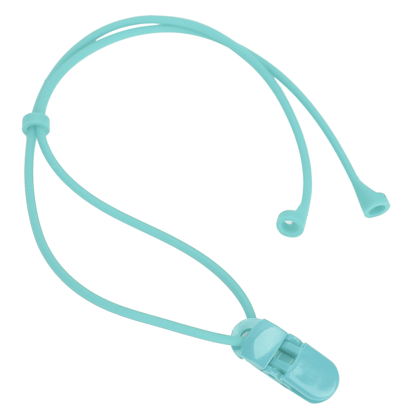 BTE Høreapparater Clipreb Silikone Elastisk AntiLoss Sikkerhedsnøgle til børn (grøn)