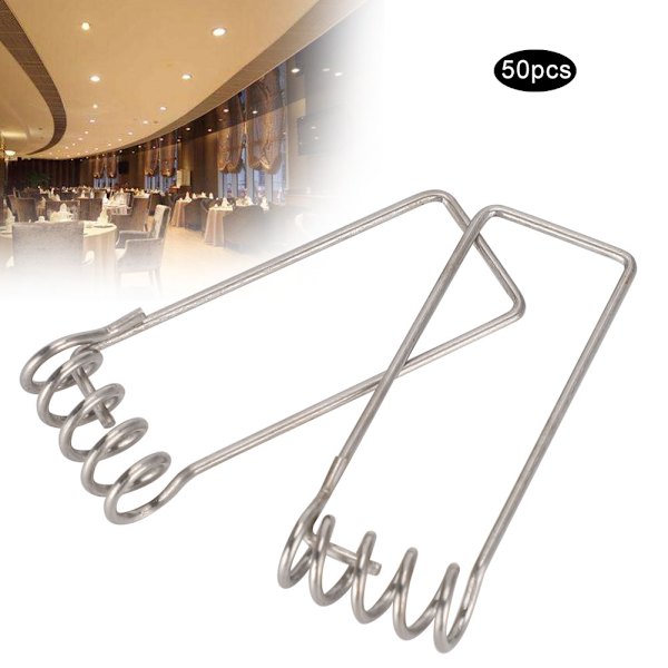 100 stk. LED Downlight Fjederspænder Circlip Udskiftning Downlight Tilbehør