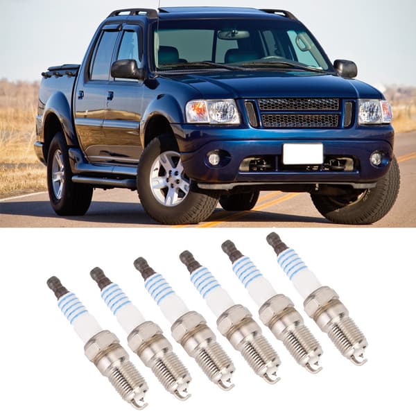 6 stk. tennplugger AGSF22FM passer til Ford Explorer 4.0L V6 2003-2005