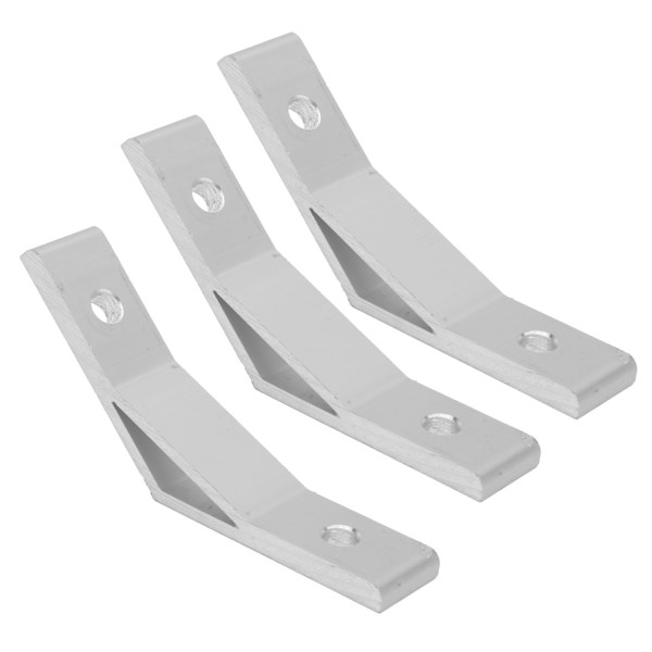 10 stk 135 graders beslag Vinkel Aluminiumslegering Hjørnebøjler Beslag Connector Bracket2020