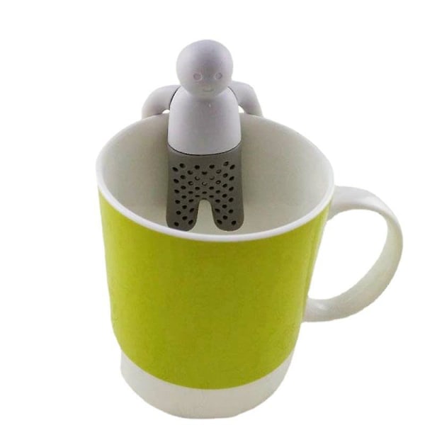 Silikon Te-Infuser - Dinosaur og Dovendyr Formet - Fødevarekvalitet, Vaskbar og Miljøvenlig