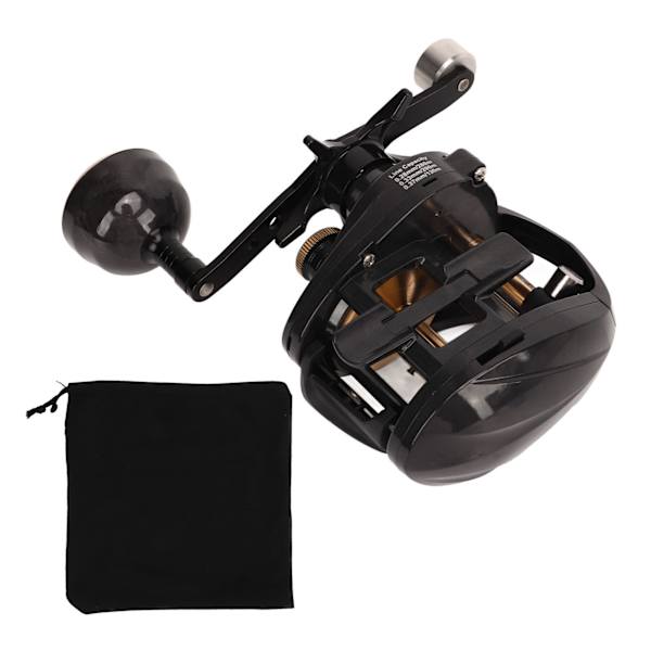 Fiske Baitcasting Hjul Lav Støj Carbon Fiber Hjul Metal Krop Baitcaster Hjul til Fiske Højre Hånd