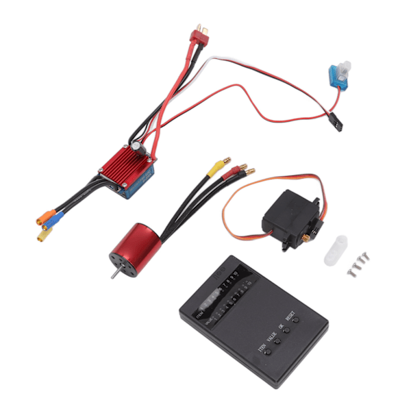 S2430 5800KV Harjaton Moottorisarja 25A ESC 2.2KG Metal Servo DIY Ohjelmointi Kortti Yhdistelmä 1/16 1/18 RC Autoon