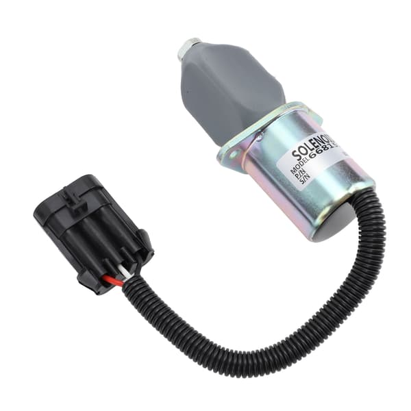 12V Bränsleavstängningsmagnet 6681513 Exakt Anti-interferens Generator Bränsleavstängningsmagnetventil för utbyte