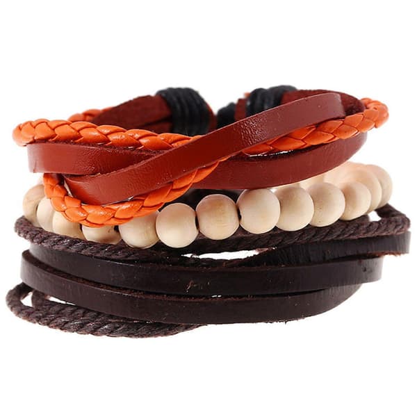 Boho-stil vevde armbånd Elegante, vakre, stilige smykketilbehør for menn og kvinner