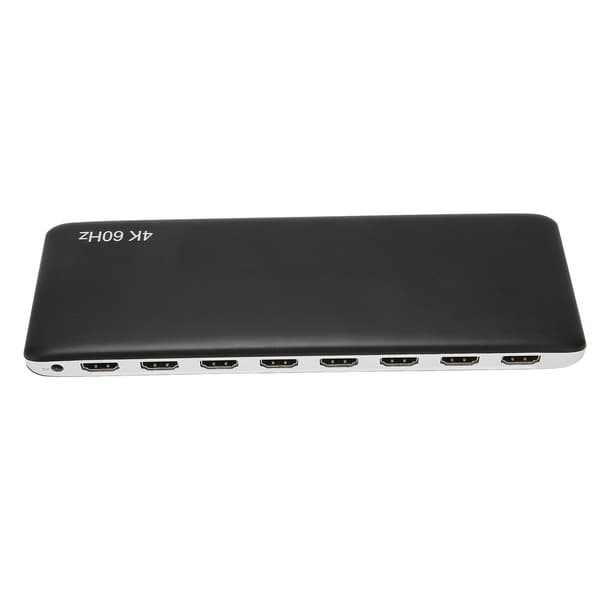 HD Multimedia Interface 2.0 Switch 7 in 1 ut HDCP 2.2 Stöd 4K 60Hz UHD 3D Video Switcher Selector 100‑240V US-kontakt