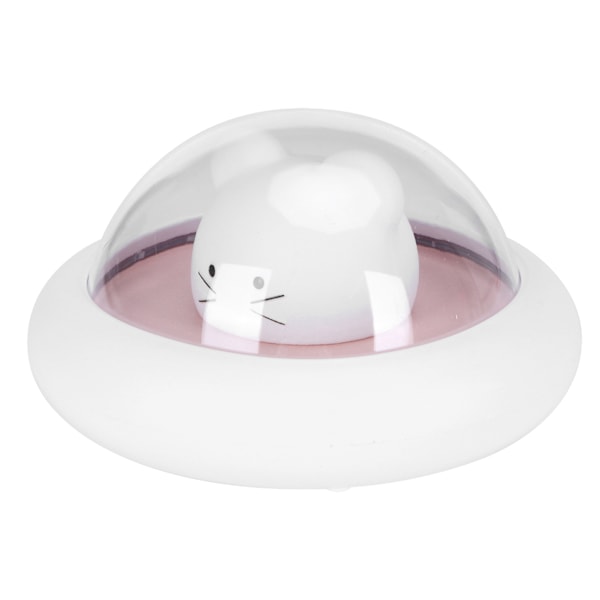 Mini natlampe USB-opladning LED tegneserie bordlampe med berøringssensor til soveværelsePink
