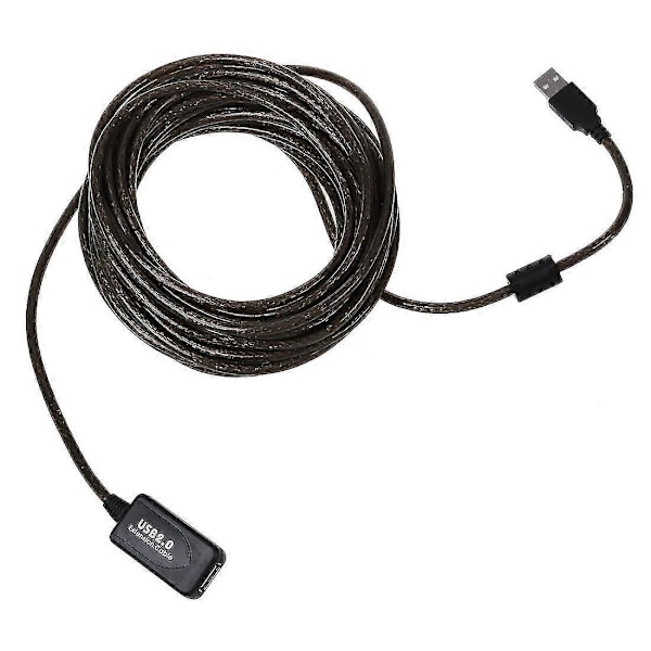 10m USB 2.0 Förlängningskabel Aktiv/Repeater - 480 Mbps Dataöverföringshastighet